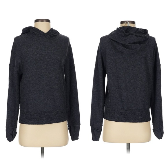 Lululemon Athletica Lead The Pack Hoodie, Heathered Stony Grape / Black sz. 2 - Picture 4 of 17